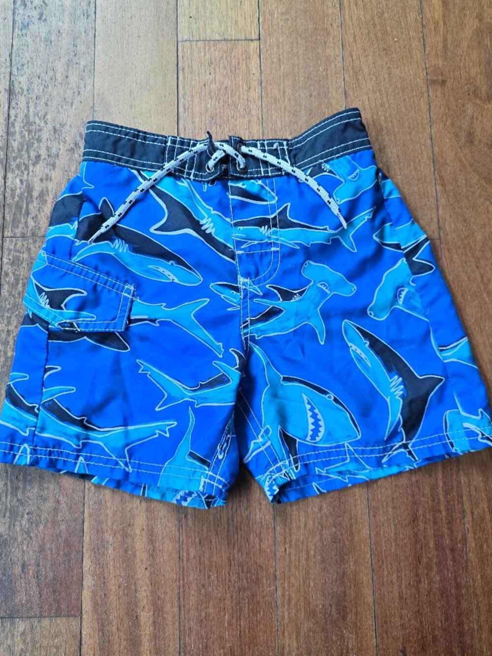 OshKosh B'gosh Toddler Shark Swim Trunks Size 4